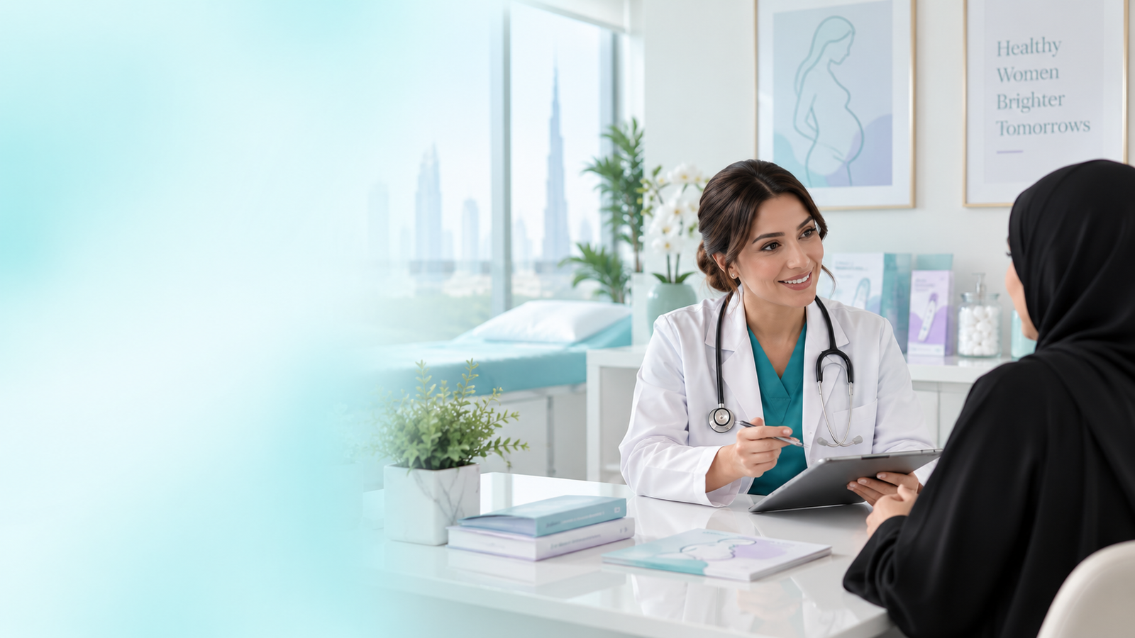 Private women’s health consultation
